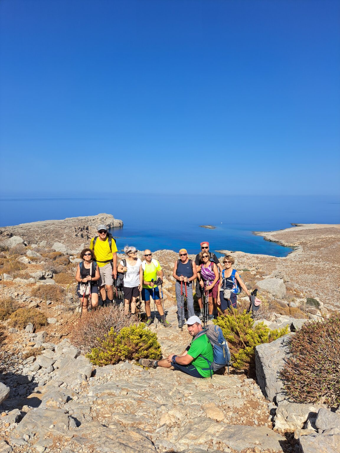 hiking on Karpathos island